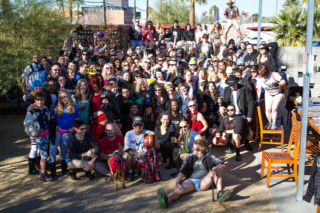 No Pants Light Rail 2013 group shot courtesy of noocar